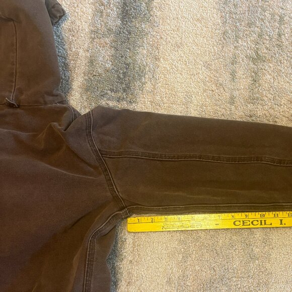 Vintage Youth Large Chocolate Brown Carhartt Jacket - Picture 10 of 10